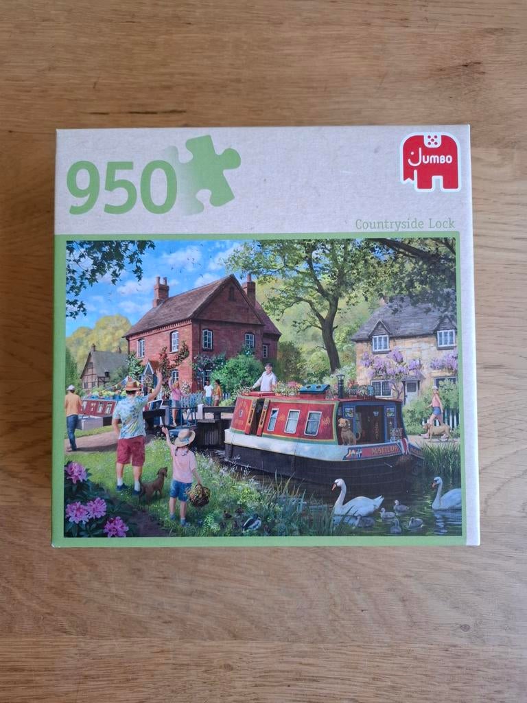 Mooie puzzel Jumbo 950 stukjes, Ophalen of Verzenden, 500 t/m 1500 stukjes, Zo goed als nieuw, Legpuzzel