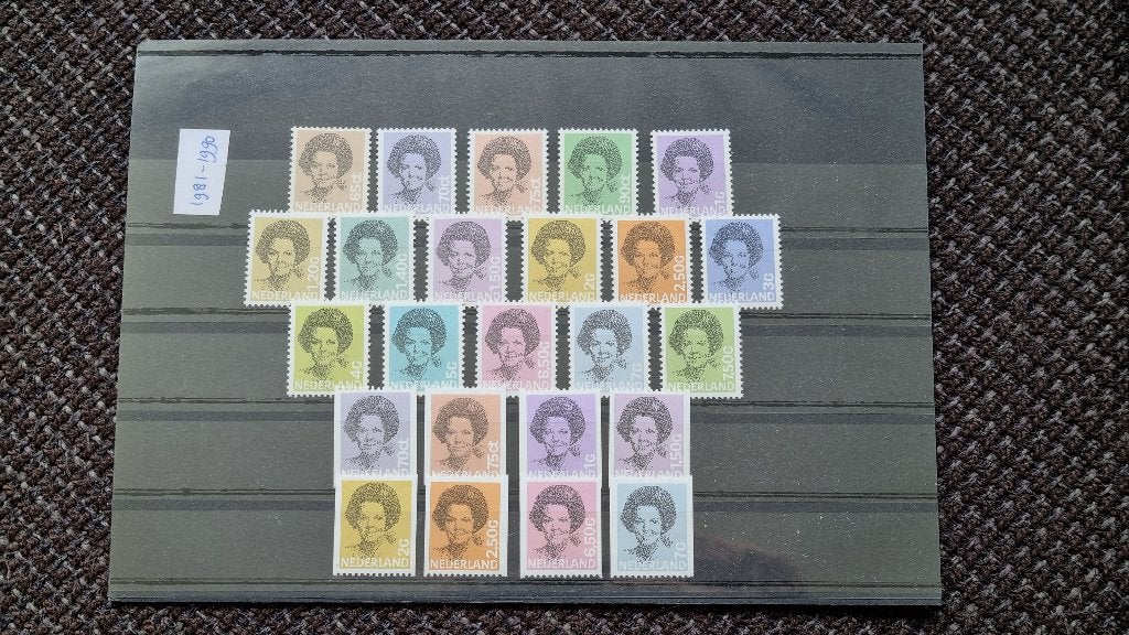 Postzegels Nederland postfris 1981-1990 Beatrix, Postzegels en Munten, Ophalen of Verzenden, Na 1940, Postfris