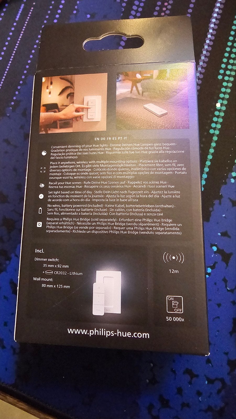 Philips Hue Dimmer Switch - Nieuw in doos met garantie, Met afstandsbediening, Ophalen of Verzenden, Nieuw, Philips Hue