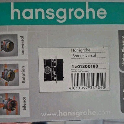 Hansgrohe iBox universal inbouwdeel - Nieuw, Ophalen of Verzenden, Nieuw, Overige typen