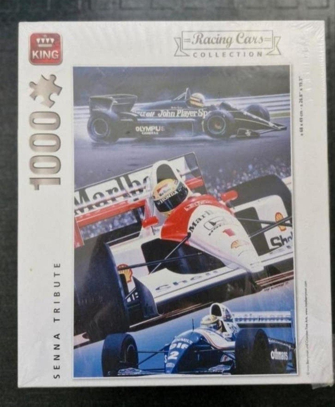 Puzzel Ayrton Senna 1000 stukjes, Ophalen of Verzenden, 500 t/m 1500 stukjes, Nieuw