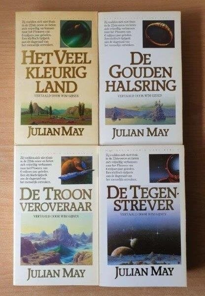 Julian May – 1 serie, losse titels, per serie/stuk te koop, Boeken, Verzenden, Gelezen, Julian May