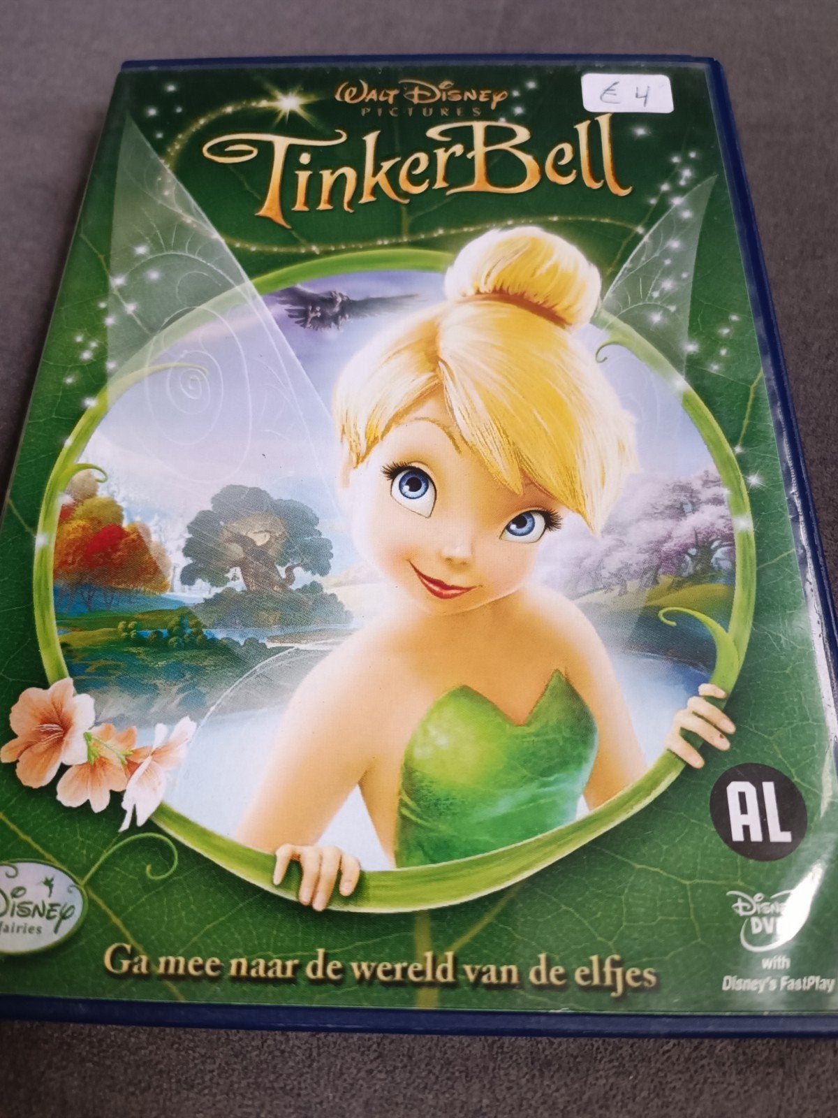 Tinkerbell - dvd, Alle leeftijden, Ophalen of Verzenden, Zo goed als nieuw, Europees