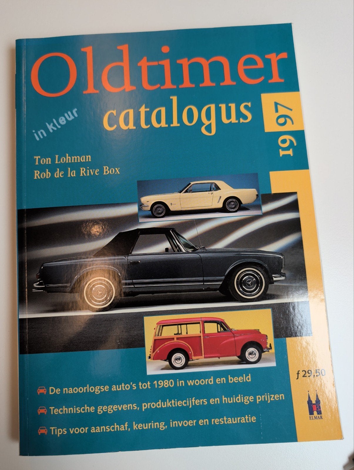 Oldtimer catalogus 1997 in kleur - Ton Lohman, Ophalen of Verzenden, Zo goed als nieuw, Ton Lohman, Rob de la Rive Box