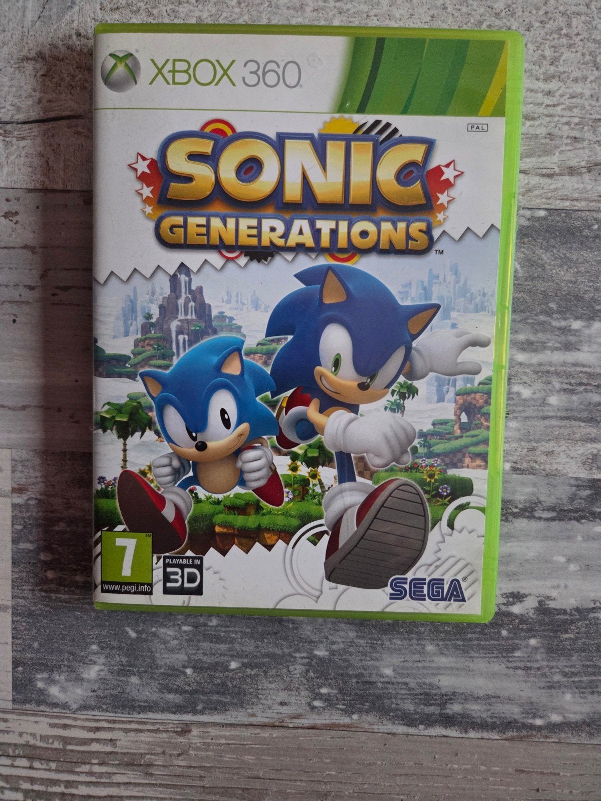 Sonic Generations, Gebruikt, 1 speler, Vanaf 7 jaar, Ophalen