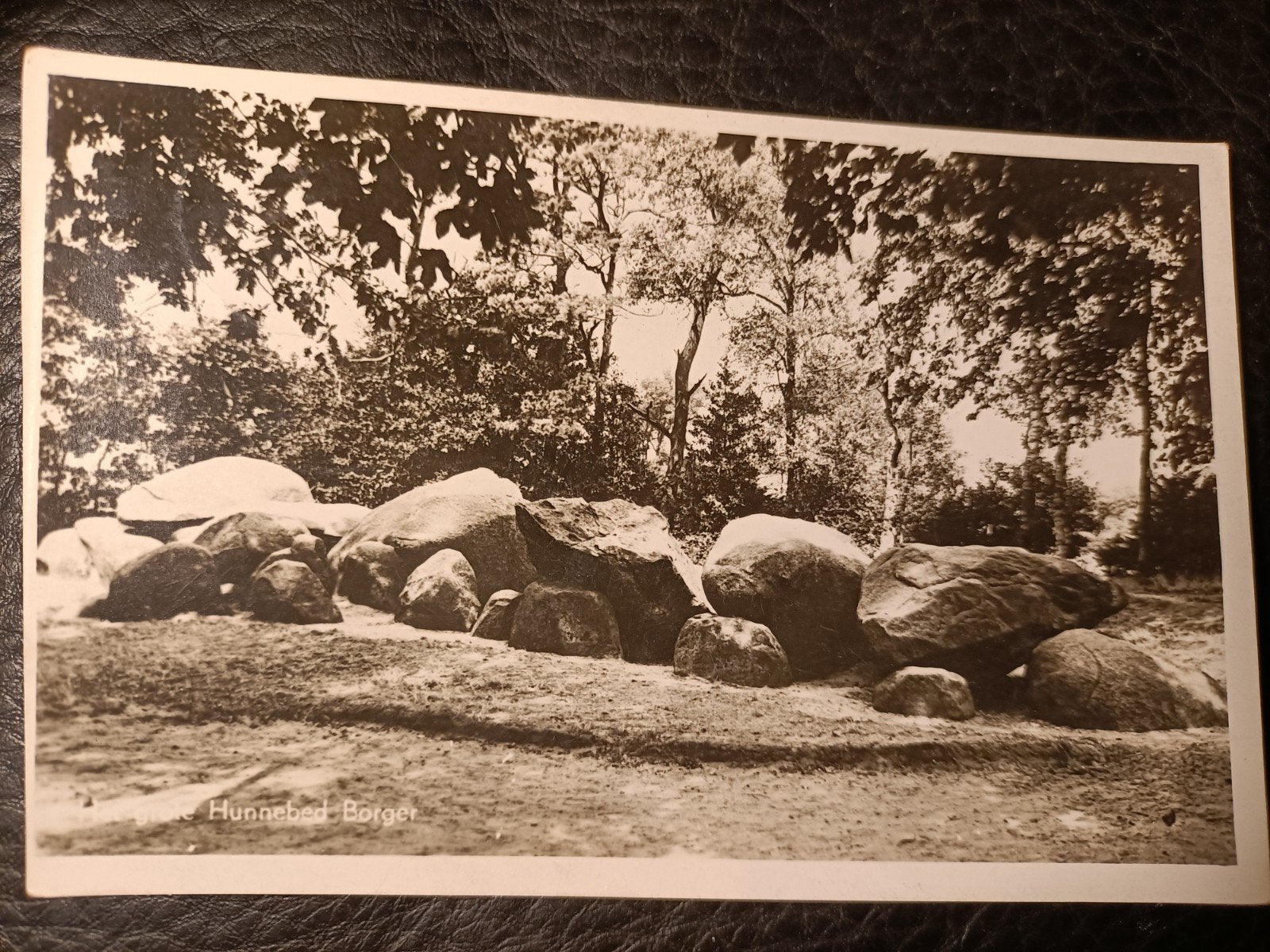 Borger. Het grote Hunnebed, Ophalen of Verzenden, 1940 tot 1960, Gelopen, Drenthe