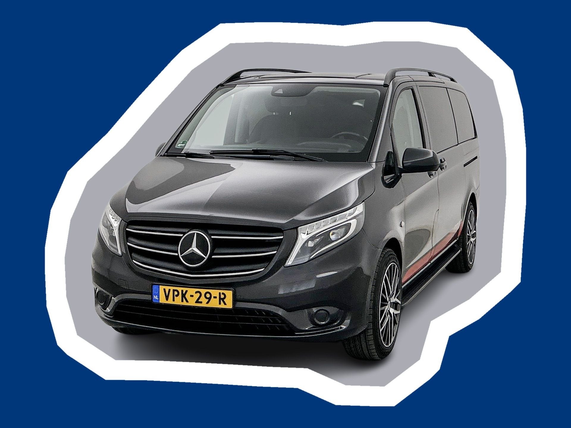 Mercedes-Benz Vito 124 CDI Mixto DC L2 Dubbele Cabine 237pk, Auto's, Bestelauto's, Automaat, Achterwielaandrijving, Euro 6, 4 cilinders