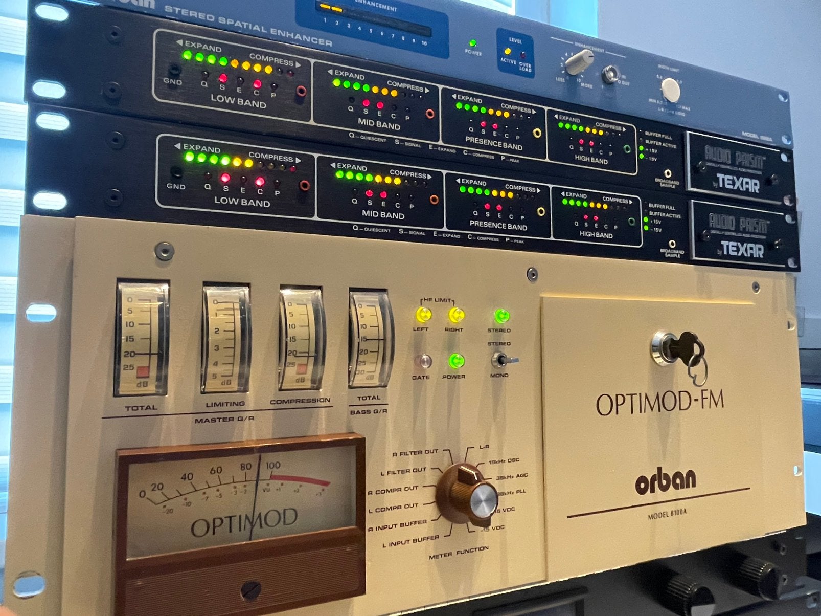 ORBAN 8100/222A/TEXAR AUDIO PRISM, Ophalen, Gebruikt, Audio