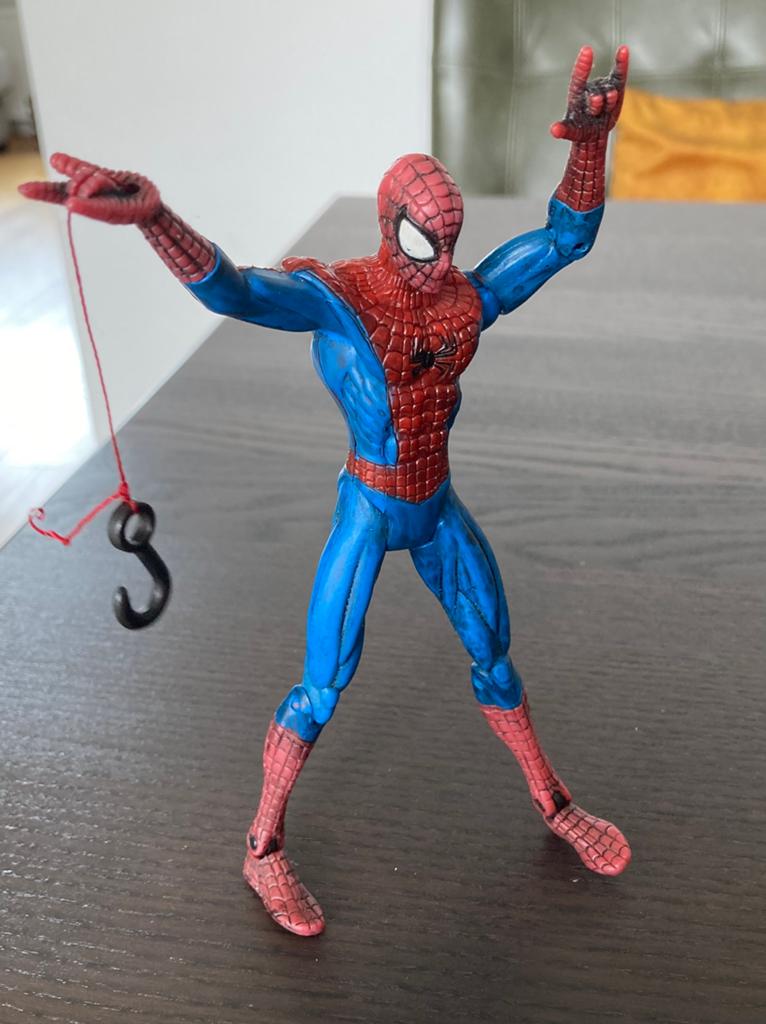 Vintage 2004 Toy Biz Mattel Spiderman (17 cm), Ophalen of Verzenden