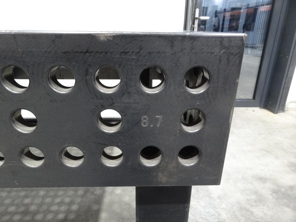 Siegmund Lastafel 28 MM 1200 x 2400 MM 8.7 kwaliteit, Ophalen, Zo goed als nieuw, 250 ampère of meer, Tig