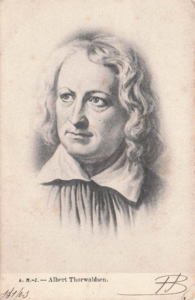 702-442-023 Albert Thorwaldsen, Verzenden, Voor 1920, Overig Europa