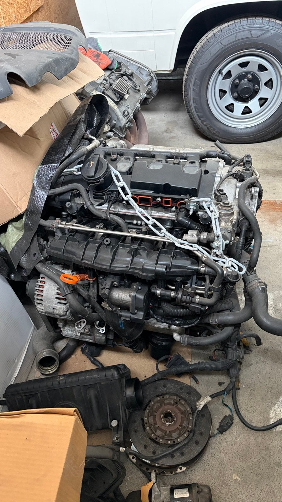Golf 5 GTI Motor AXX 2.0 TFSI swap 180.000km 2005, Ophalen, Gebruikt, Volkswagen