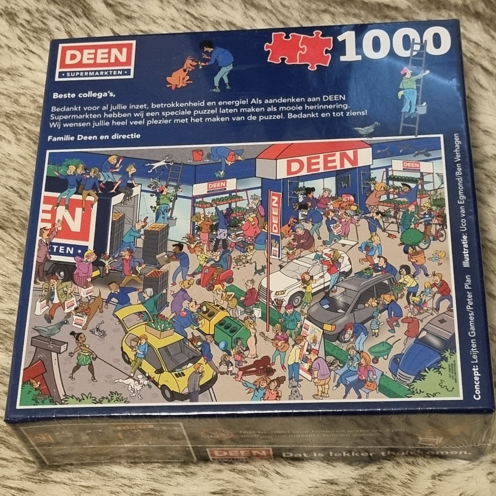 Deen puzzel, Hobby en Vrije tijd, Ophalen of Verzenden, 500 t/m 1500 stukjes, Nieuw