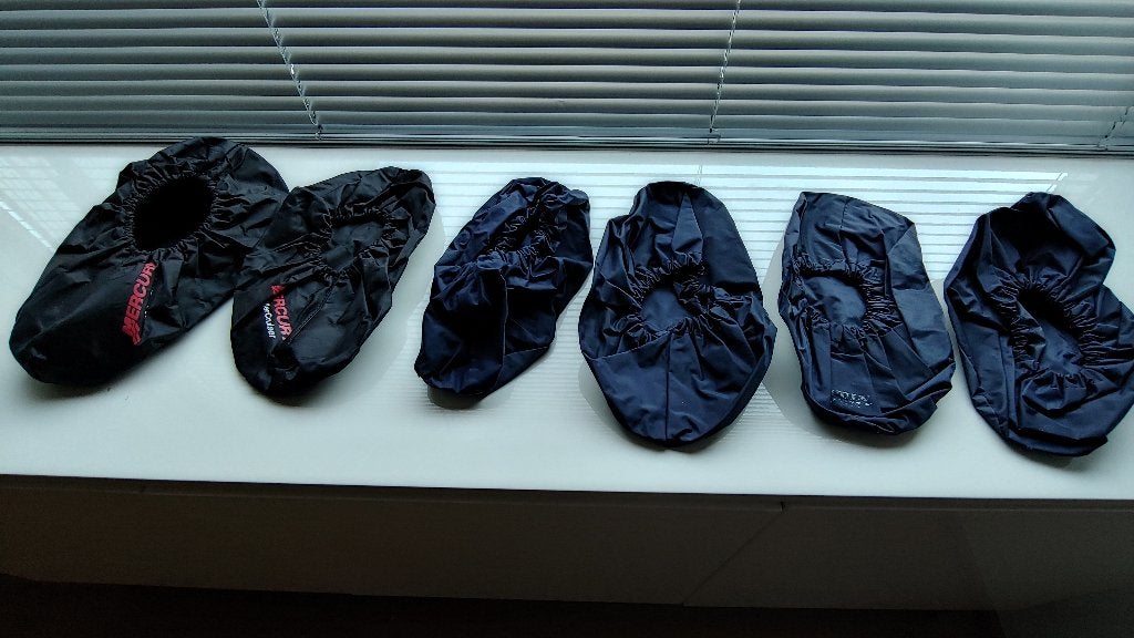 Mercury mercruiser 3 paar bootschoenen schoenhoezen, Ophalen of Verzenden, Zo goed als nieuw, Schoonmaak