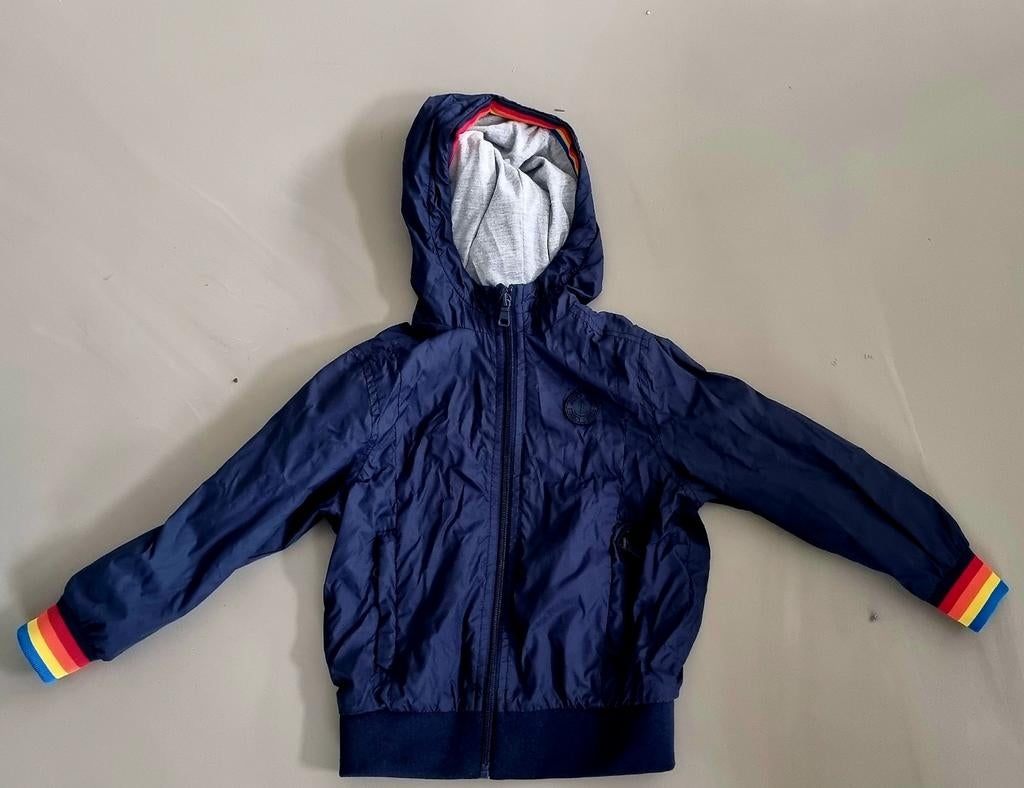 Zomerjas/regenjas jongen met voering maat 104, Ophalen of Verzenden, Gebruikt, Jongen, Jas
