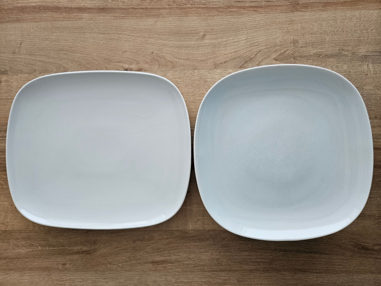 10 witte borden van IKEA 365+ servies, Ophalen, Gebruikt, IKEA, Bord(en)