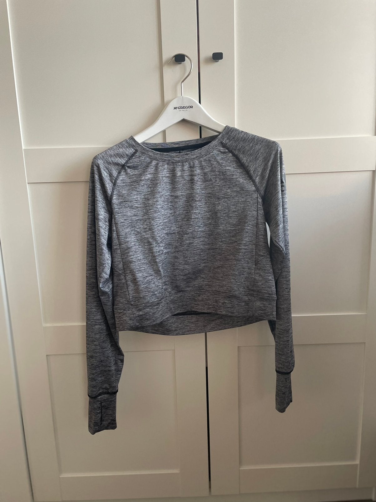 Adidas sport-shirt, Zwart, Ophalen of Verzenden, Zo goed als nieuw, Lange mouw