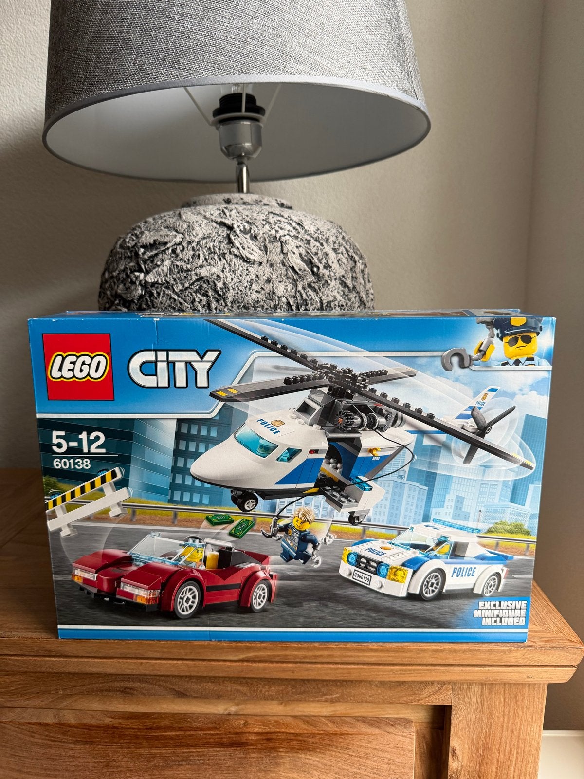 Lego City 60138 Politie Achtervolging - Nieuw in doos, Ophalen of Verzenden, Nieuw