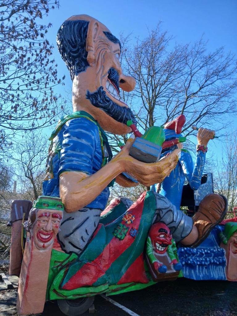 Prinsenwagen carnavalswagen, Hobby en Vrije tijd, Feestartikelen, Ophalen of Verzenden, Gebruikt, Overige typen, Carnaval