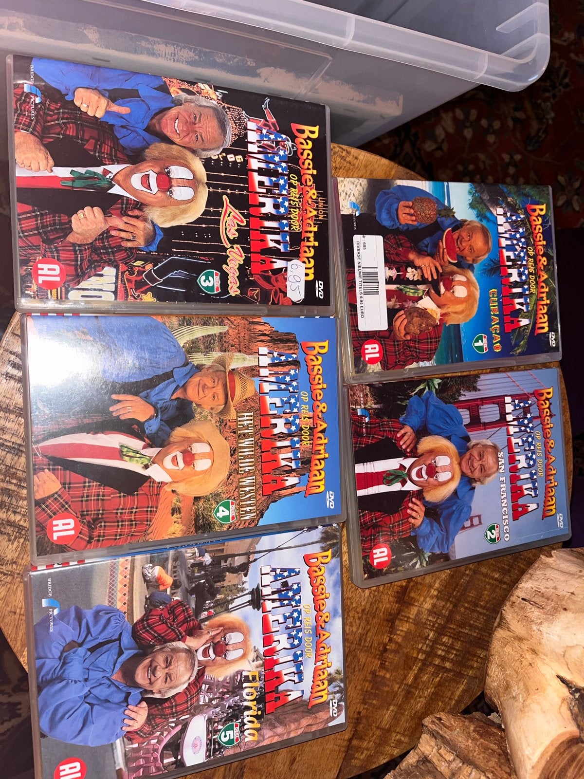 Bassie & Adriaan: Reis door Amerika & Europa, Cd's en Dvd's, Gebruikt, Alle leeftijden, Tv-serie, Familie