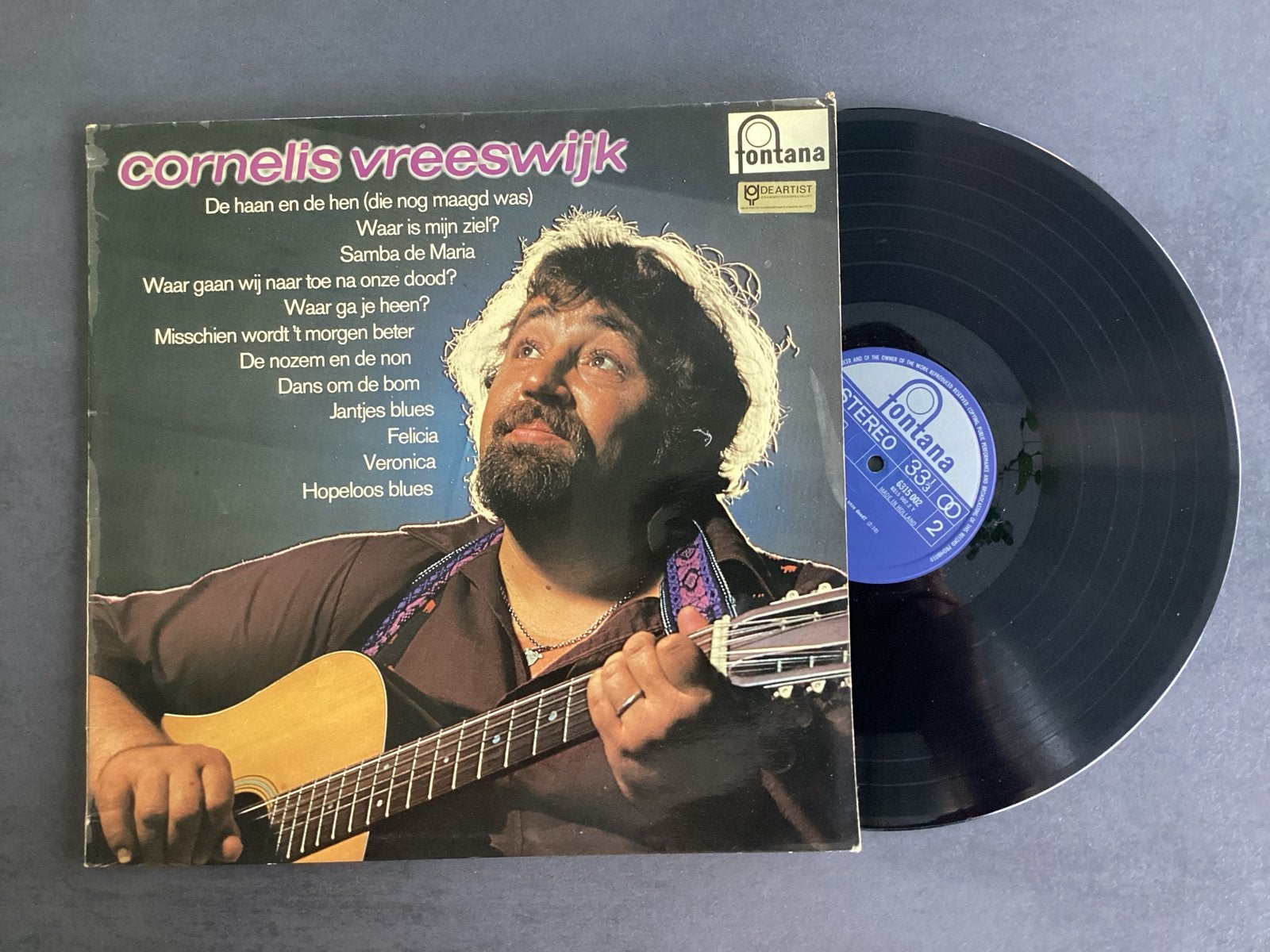 Cornelis Vreeswijk - Cornelis Vreeswijk (LP), Cd's en Dvd's, Vinyl | Nederlandstalig, Ophalen of Verzenden, 12 inch