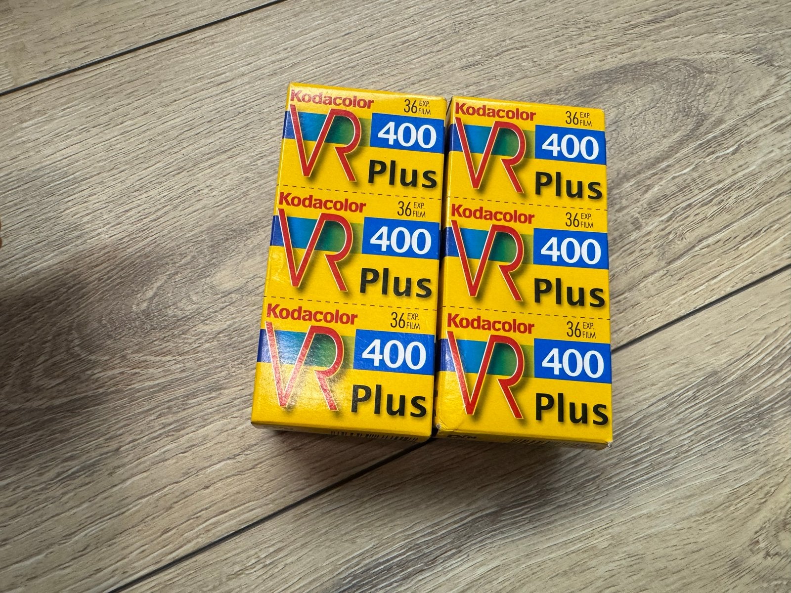 6x Kodak VR 400 Plus 36 EXP kleurenfilm, Audio, Tv en Foto, Ophalen of Verzenden, 35mm film