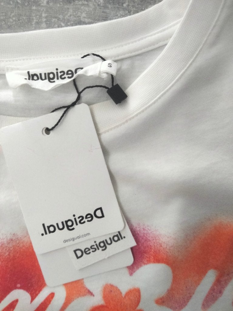 dames t shirt Desiqual, Nieuw, Ophalen of Verzenden, Korte mouw, Desigual