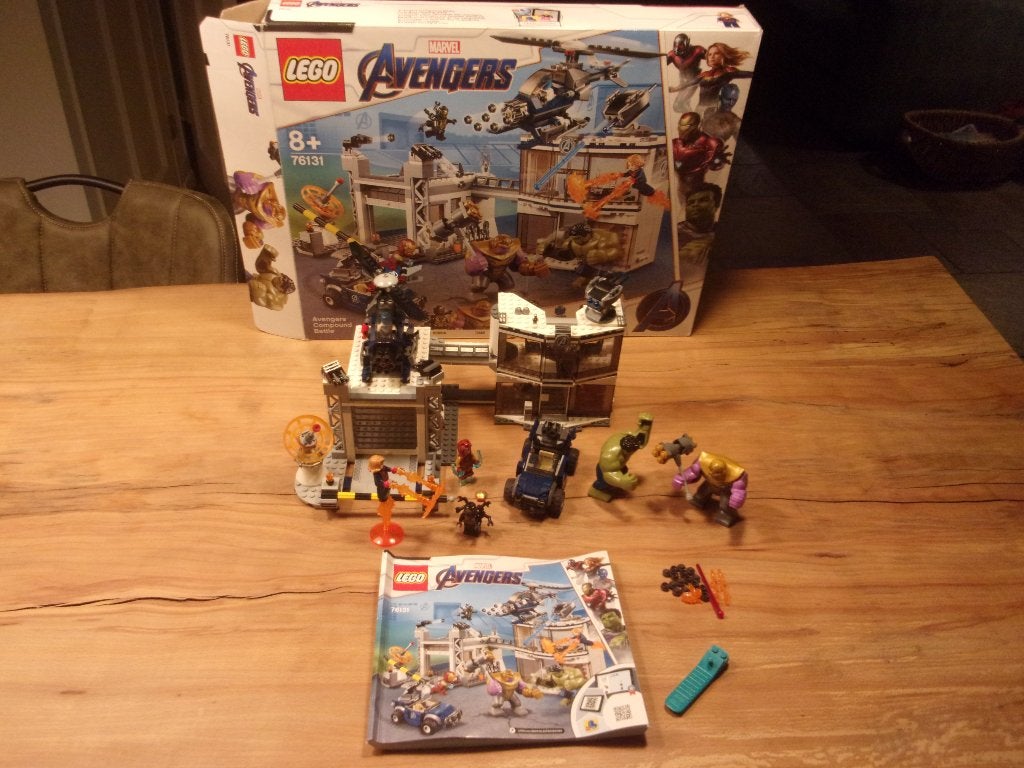 Lego Super Heroes 76131-1 Avengers Compound Battle uit 2019, Gebruikt, Overige thema's, Lego, Ophalen of Verzenden