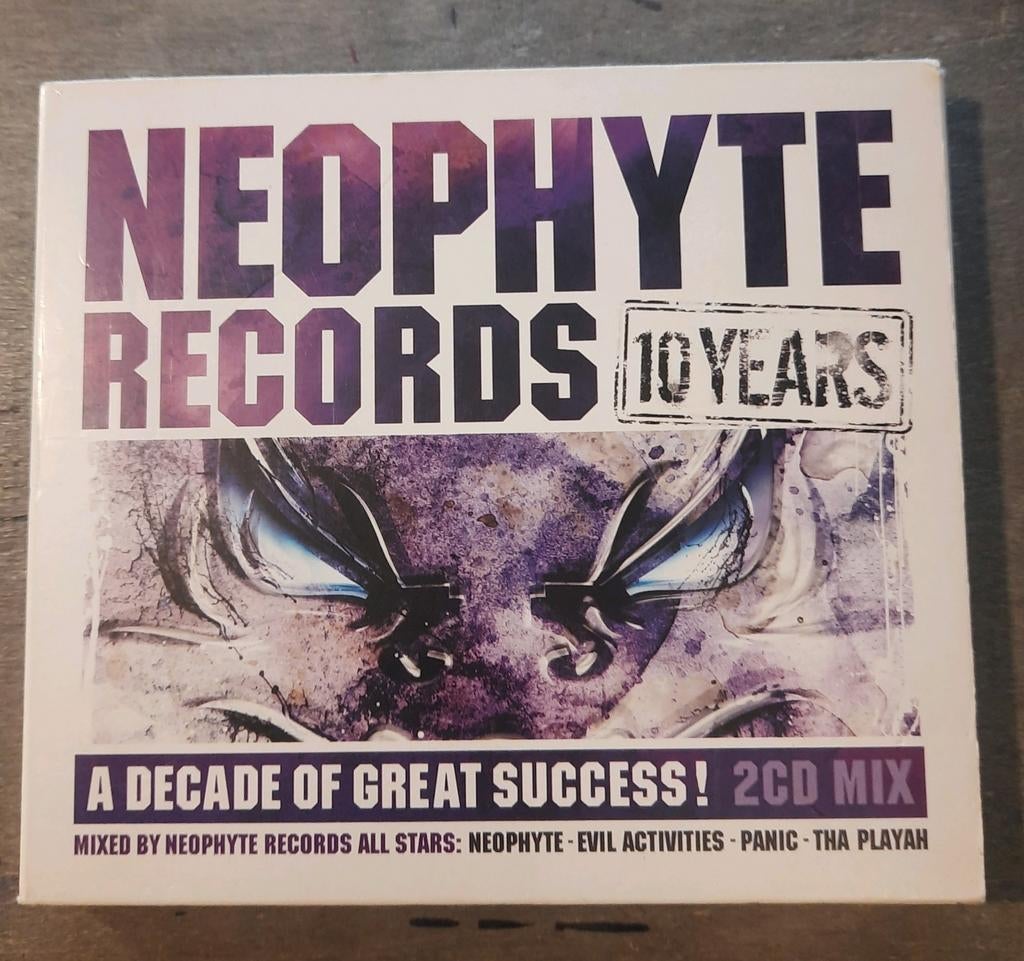CD:  Neophyte Records - 10 Years , A Decade Of Great Succes!, Ophalen of Verzenden, Zo goed als nieuw