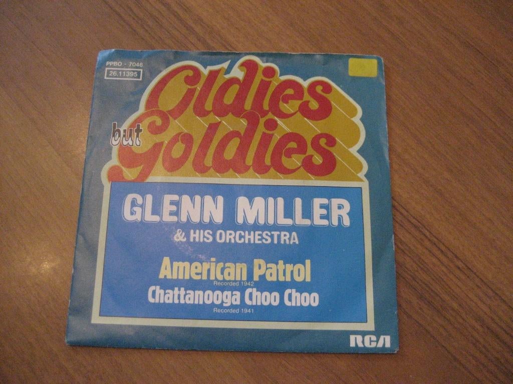 Glenn miller double jukeboxhit, Voor 1960, 7 inch, Single, Ophalen of Verzenden