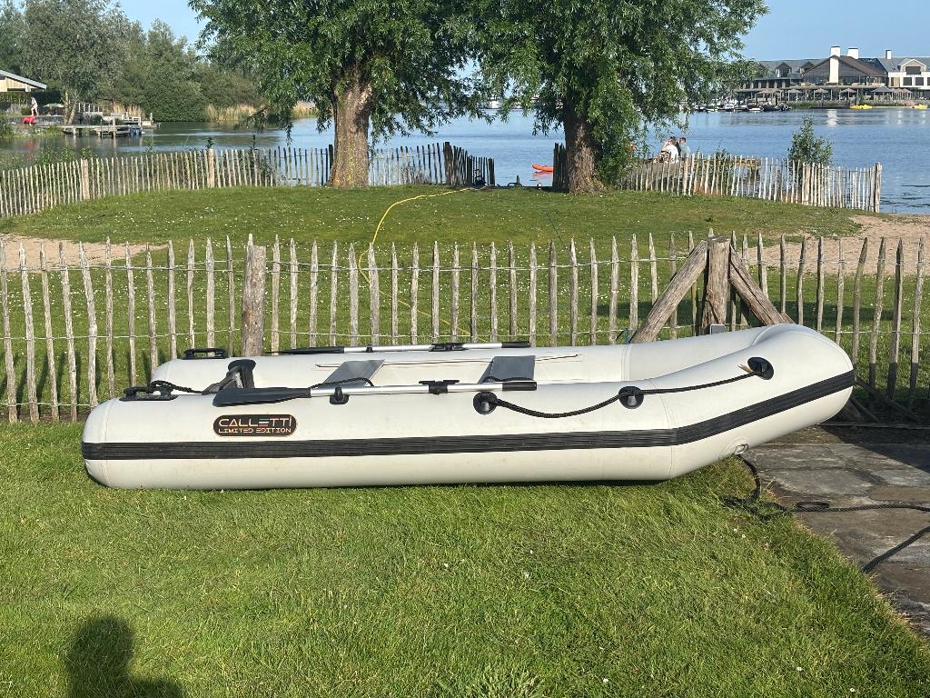 Calletti 330 Power Pro Airdeck + Tohatsu 4pk outboard, Airdeck, Gebruikt, 4 pk, 20 cm