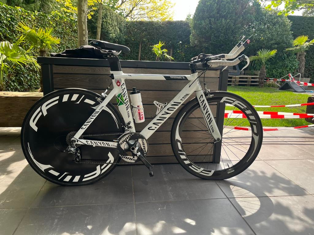 Canyon Speedmax M54 DTSWISS FFWD SRAM FORCE, Fietsen en Brommers, Fietsen | Racefietsen, Zo goed als nieuw, Overige merken, Meer dan 20 versnellingen