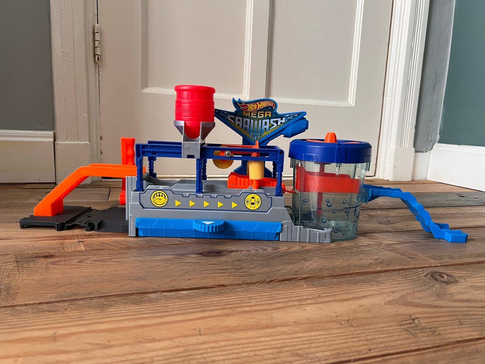 Hot Wheels Mega Wasstraat - Urenlang speelplezier!, Ophalen, Gebruikt