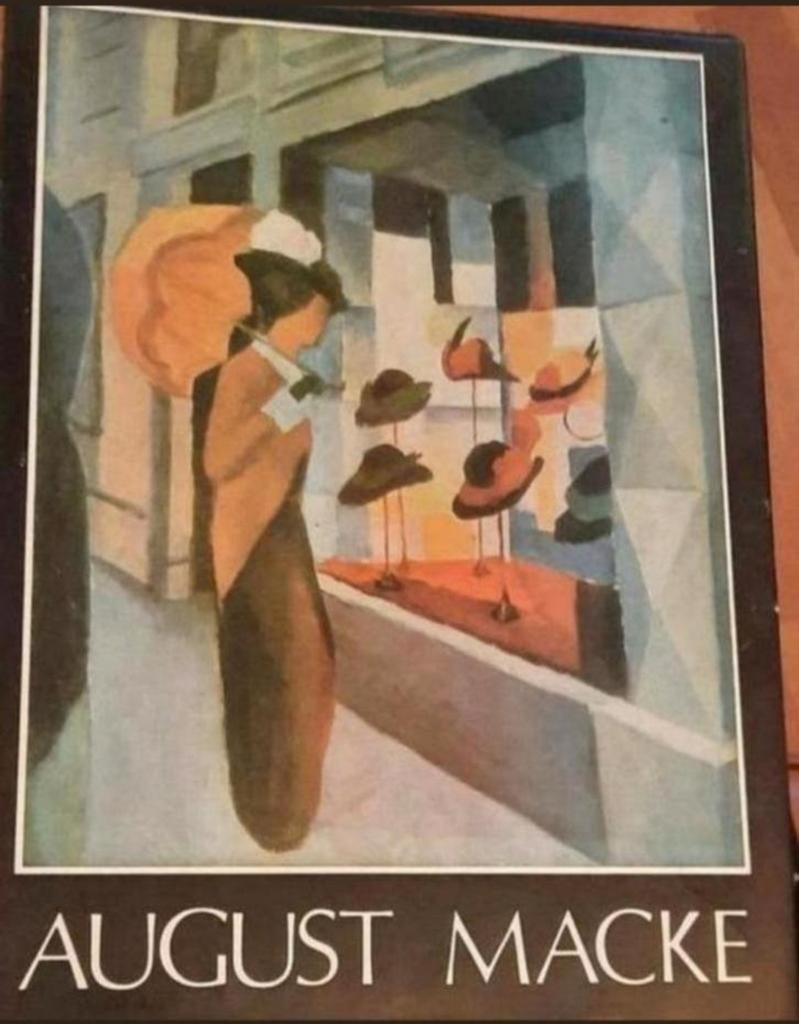 AUGUST MACKE Der Blaue Reiter. Hardcover groot formaat, Boeken, Kunst en Cultuur | Beeldend, Verzenden, Zo goed als nieuw
