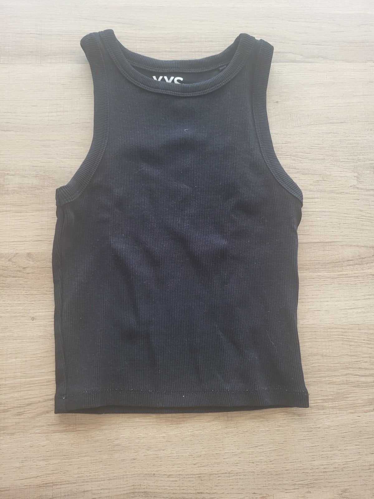 NewYorker Zwarte Geribbelde Cropped Top - Maat XXS, Kleding | Dames, Tops, NewYorker, Ophalen of Verzenden