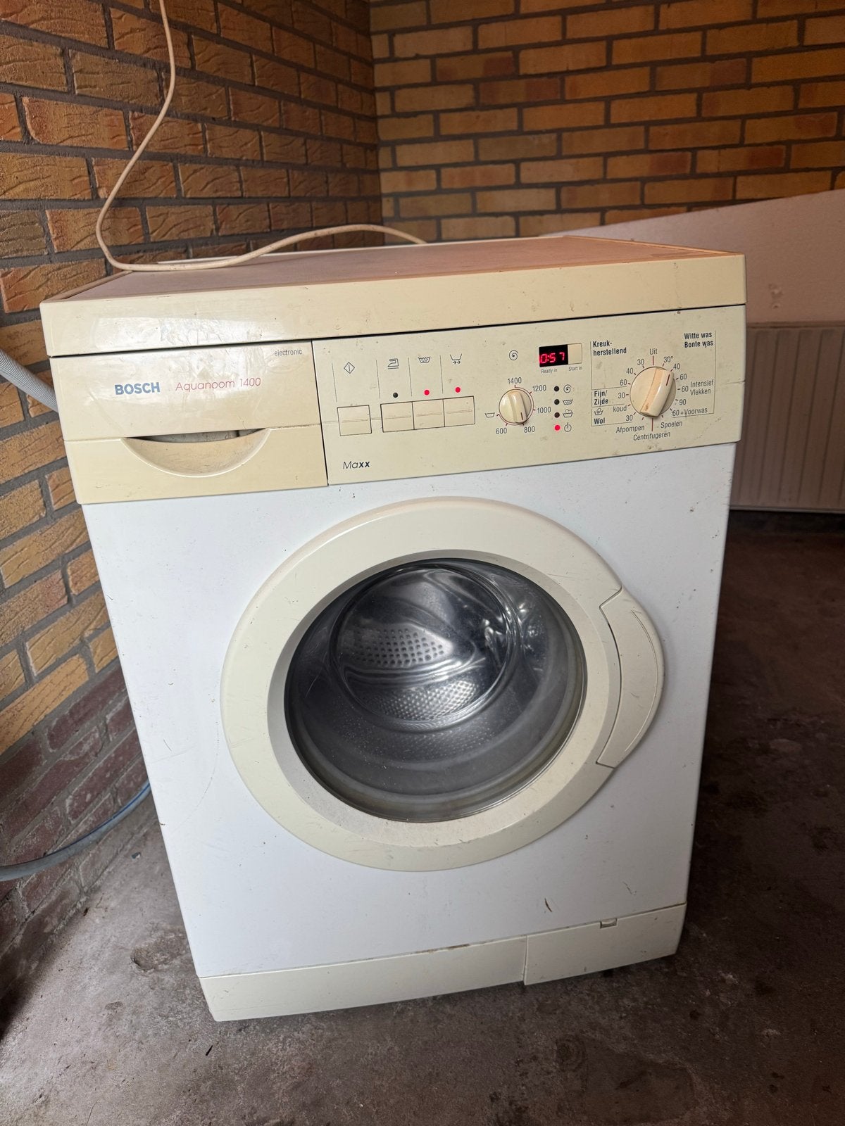 Bosch Aquanoom 1400 Wasmachine - Gebruikt, Witgoed en Apparatuur, Ophalen, Gebruikt, Voorlader, 85 tot 90 cm