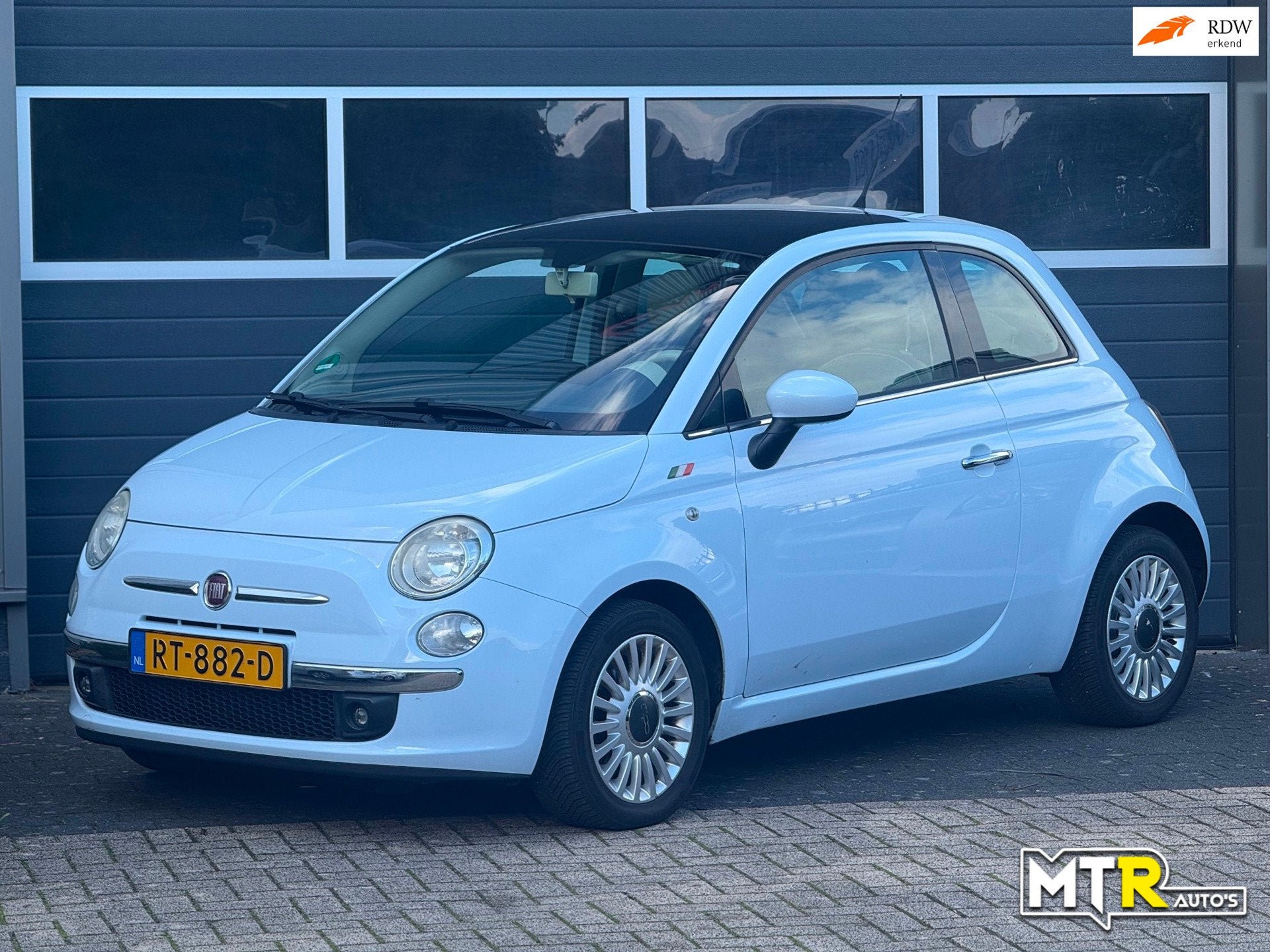 Fiat 500 1.2 Naked PANO|AIRCO|APK, Voorwielaandrijving, Stof, Gebruikt, 4 cilinders