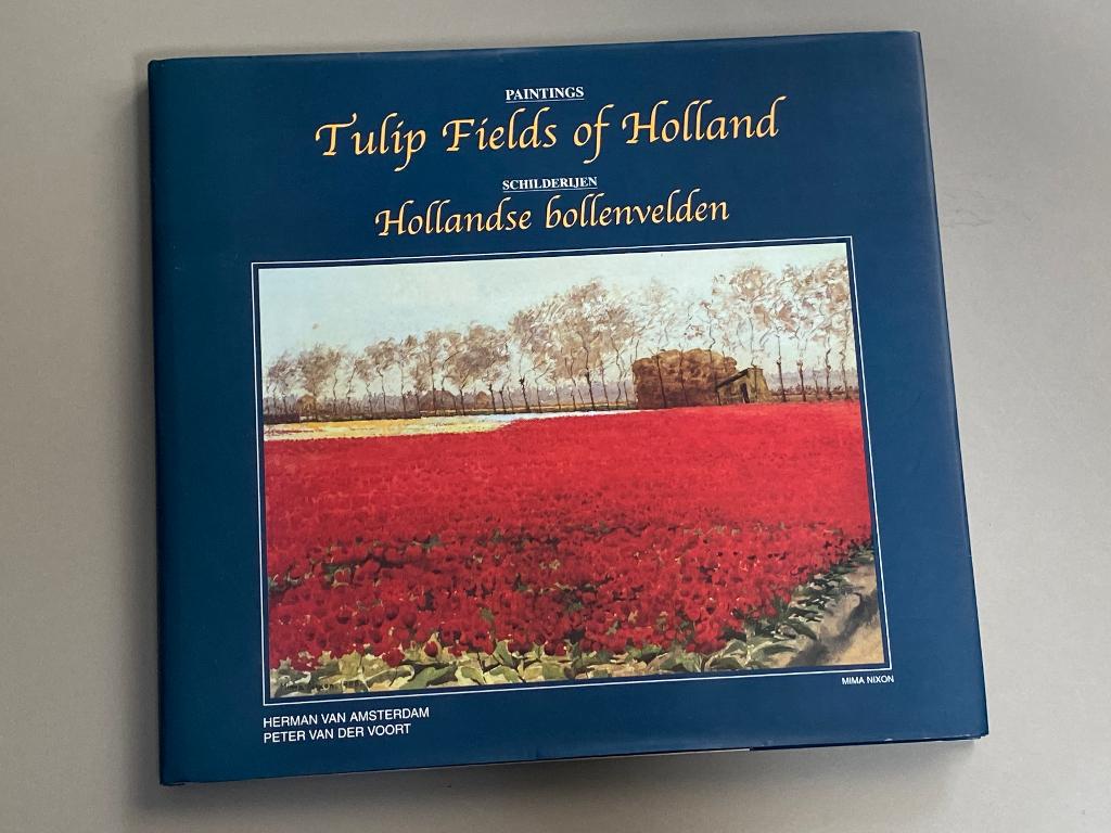 Hollandse Bollenvelden Tulip Fields Of Holland  schilderijen, Ophalen of Verzenden, Zo goed als nieuw, Schilder- en Tekenkunst