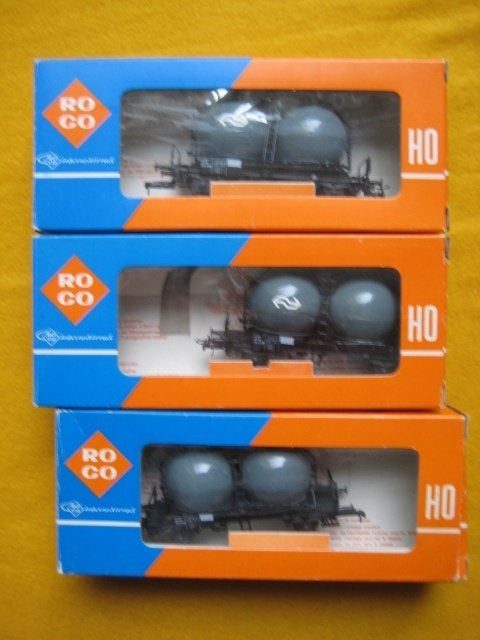 Bollenwagon NS Roco H0 HO 4325, Gelijkstroom, Wagon, Ophalen of Verzenden, Roco