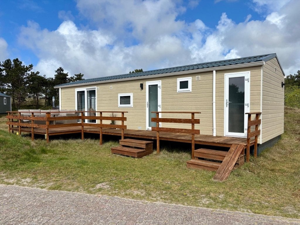 Chalet Balisto Texel | 4 pers | Airco | natuur | strand <3km, 2 slaapkamers, Waddeneilanden, Recreatiepark, Aan zee