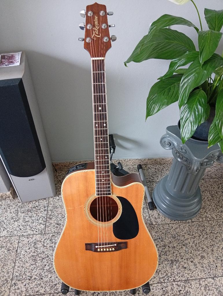 Bod gevr op acoustic gitaar  Takamine FP 360 SC, Ophalen, Gebruikt, Western- of Steelstringgitaar