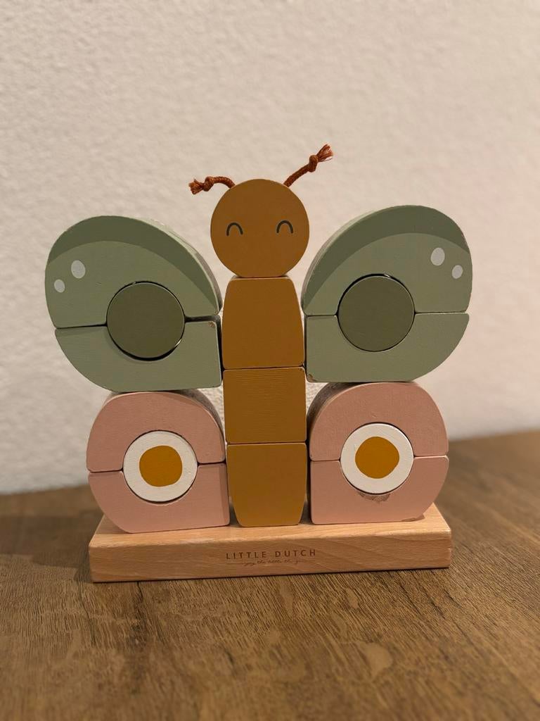 Houten vlinder puzzel Little Dutch, Kinderen en Baby's, Speelgoed | Houten speelgoed, Ophalen of Verzenden, Nieuw, Overige typen