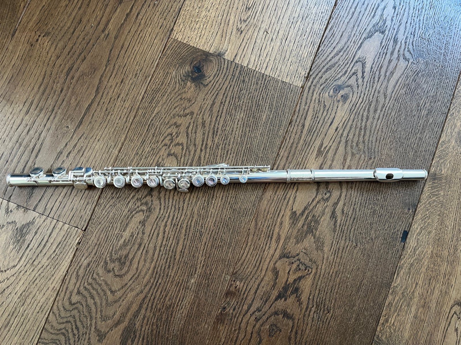 Trevor James dwarsfluit, Muziek en Instrumenten, Blaasinstrumenten | Dwarsfluiten en Piccolo's, Ophalen, Gebruikt, Dwarsfluit