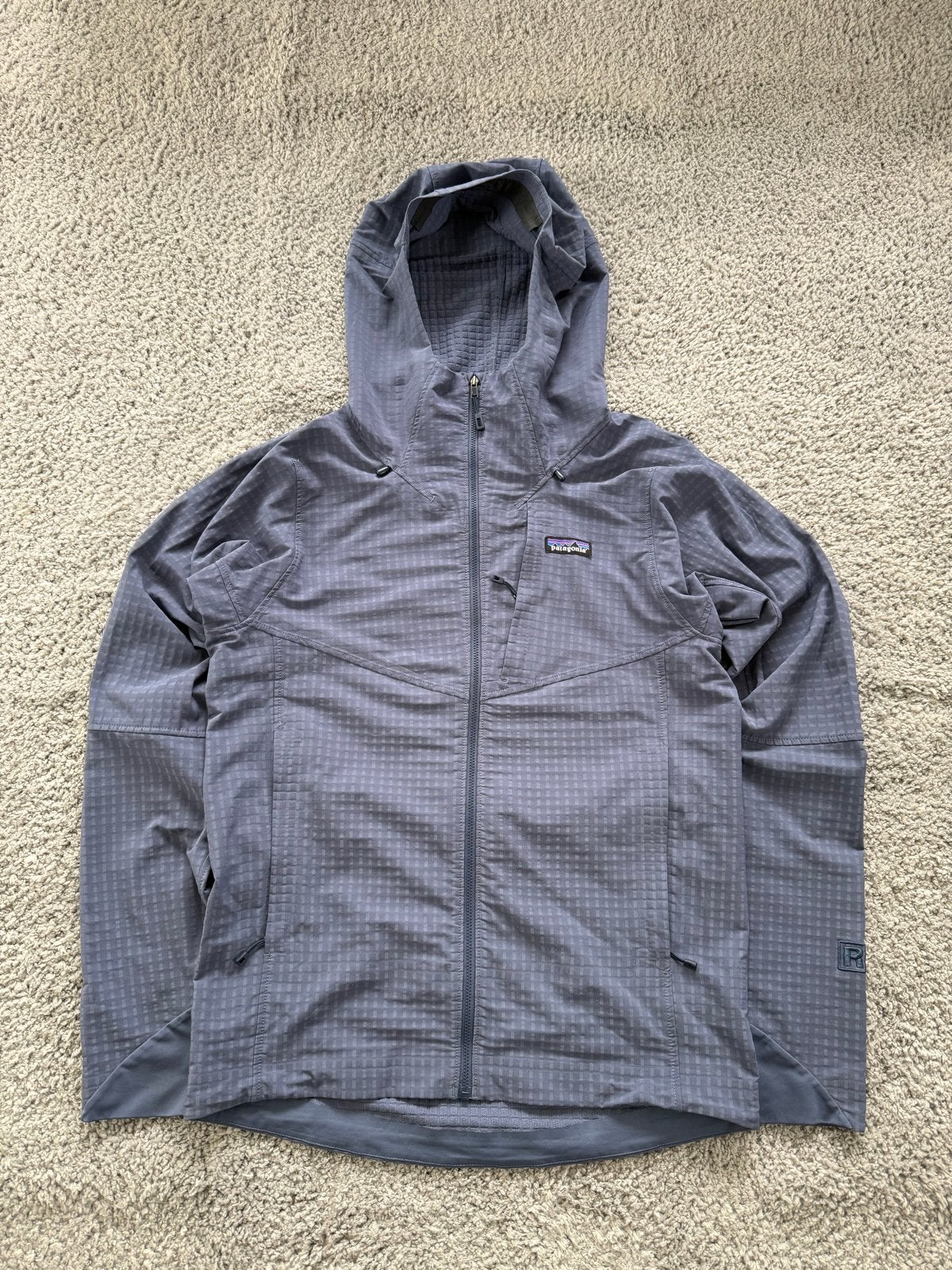 Patagonia R1 TechFace Hoody - Herenjas, Ophalen of Verzenden, Zo goed als nieuw, Maat 46 (S) of kleiner, Grijs