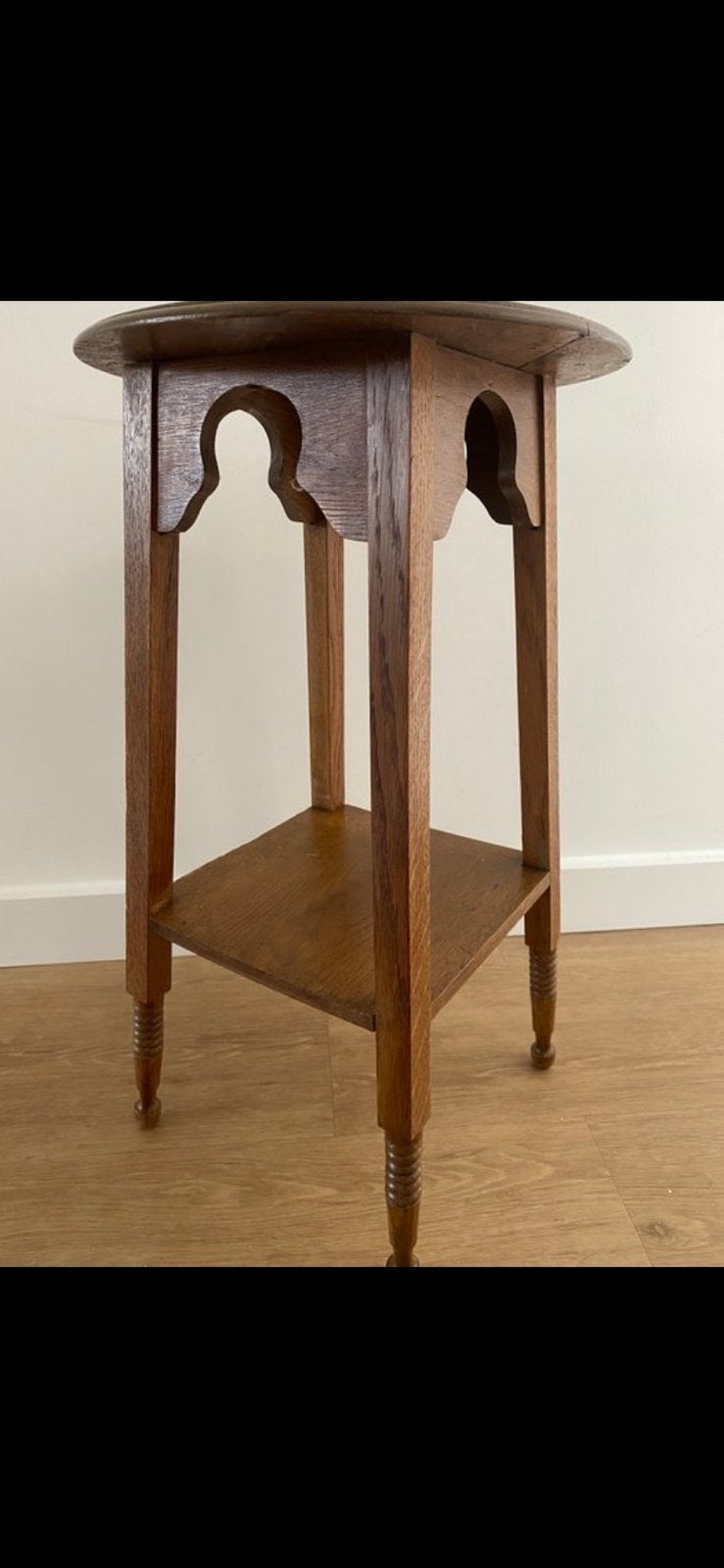 Oak side table - Amsterdamse school - 1920-1930, Ophalen
