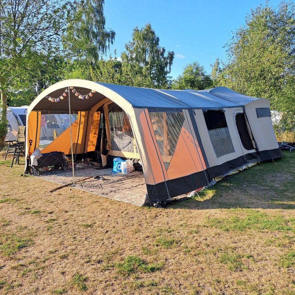 Vouwwagen, Ophalen, Beige, Europa Camper, Aanwezig