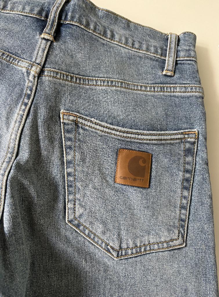 Carhartt - Klondike Pant, Blauw, Carhartt, W32 (confectie 46) of kleiner, Ophalen of Verzenden