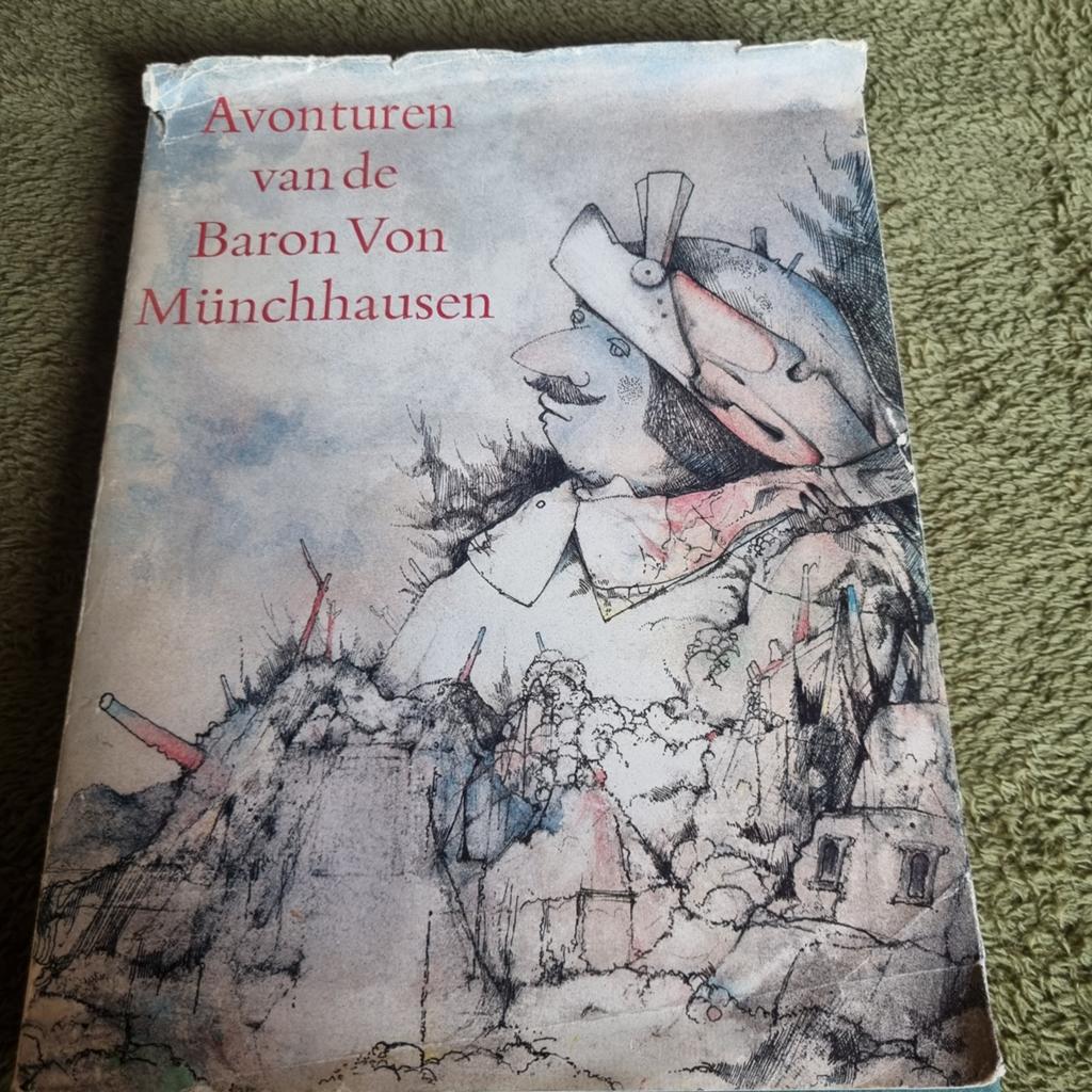 Avonturen van de Baron Von Münchhausen, Ophalen of Verzenden, Gelezen, Gottfried August Bürger