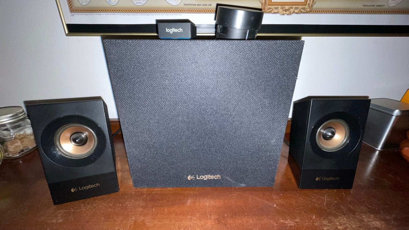 Logitech Z533 2.1 PC luidsprekers met Bluetooth Adapter, Ophalen, Gebruikt, Audiokanaal 2.1