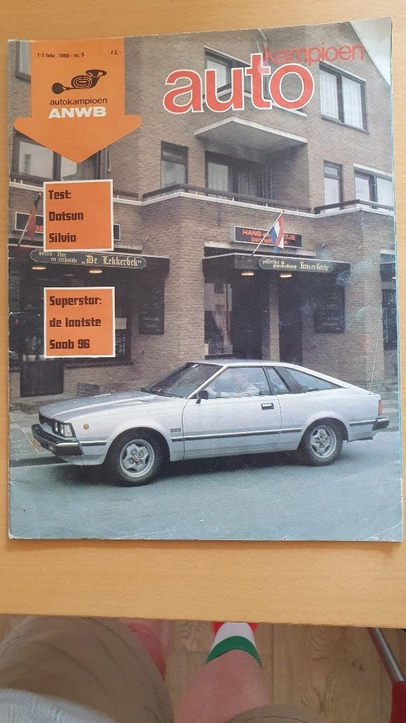 Blad autovisie 1980 met artikel laatste Saab 96, Ophalen of Verzenden